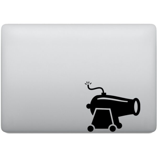 Adesivo de Notebook Canhão de Guerra