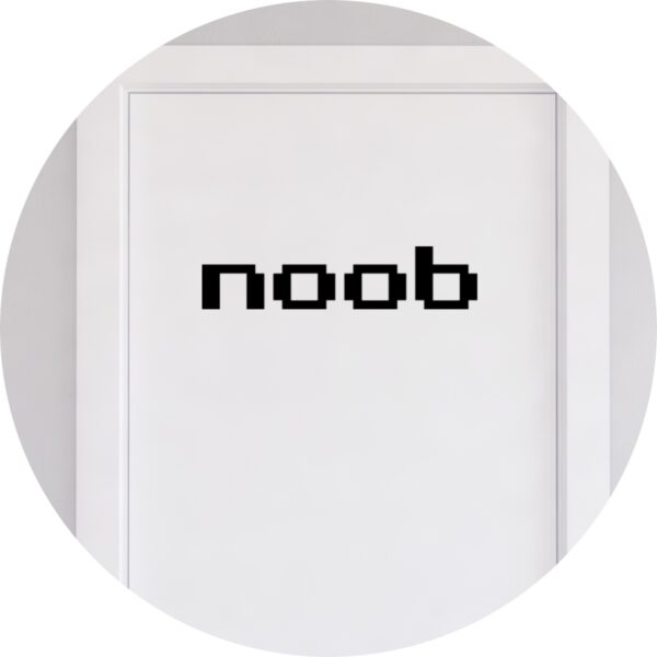 Adesivo de Casa Noob Jogador Gamer