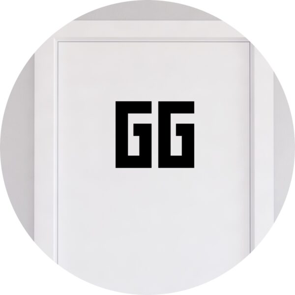 Adesivo de Casa GG Good Game Gamer