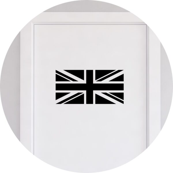 Adesivo de Casa Bandeira País Reino Unido