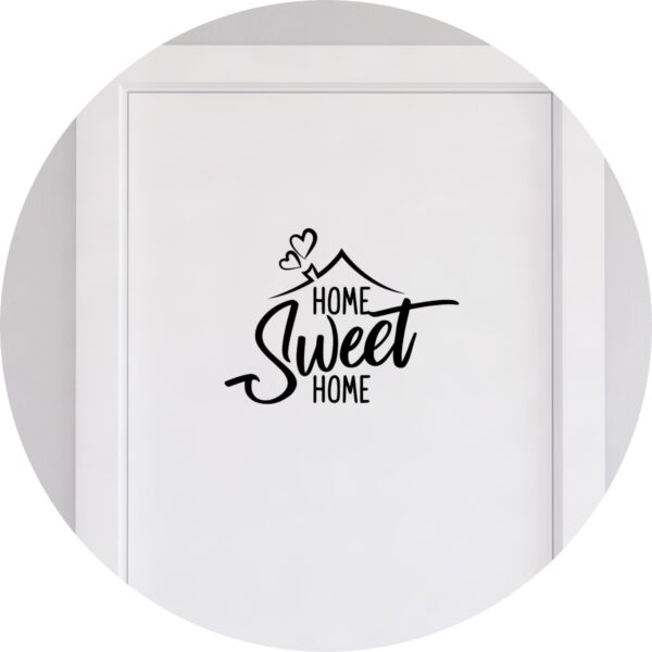 Adesivo de Casa Home Sweet Home Lar doce Lar