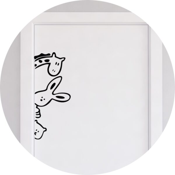 Adesivo de Casa Bichinhos Quarto Infantil Animaizinhos