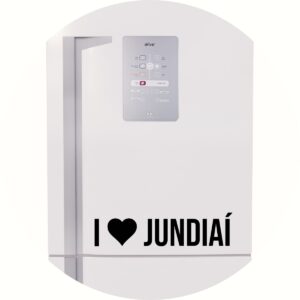 Adesivo de Casa Eu Amo Jundiaí - I Love Jundiaí