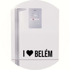 Adesivo de Casa Eu Amo Belém - I Love Belém