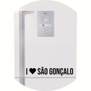 Adesivo de Casa Eu Amo São Gonçalo