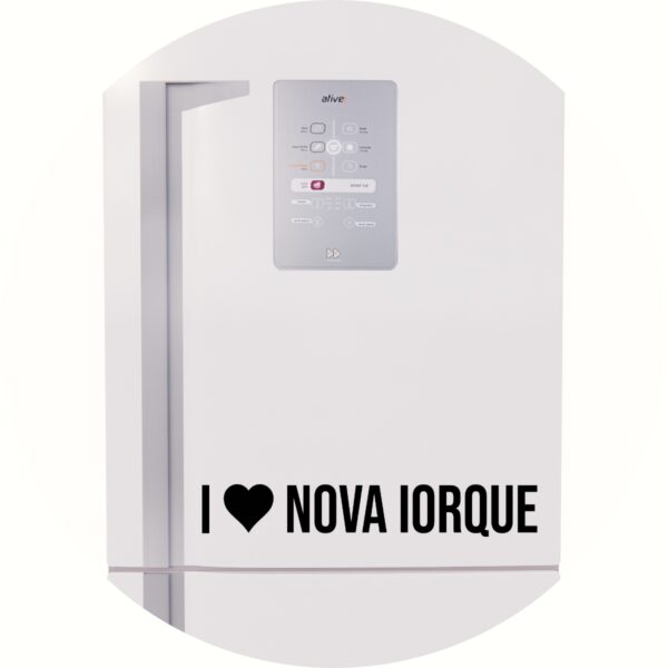 Adesivo de Casa Eu Amo Nova Iorque