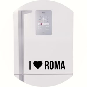 Adesivo de Casa Eu Amo Roma - I Love Roma