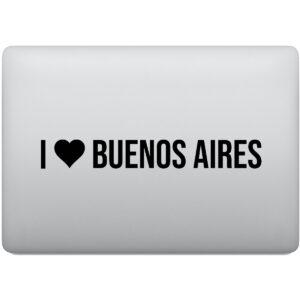 Adesivo de Notebook Eu Amo Buenos Aires - I Love Buenos