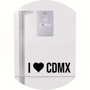 Adesivo de Casa Eu Amo Cidade do México - I Love CDMX