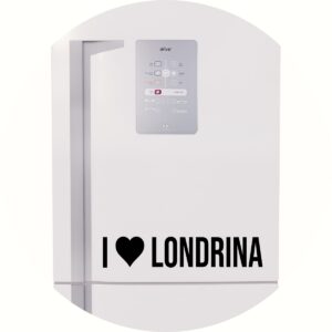 Adesivo de Casa Eu amo Londrina - I Love Londrina
