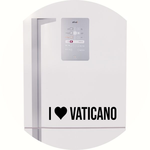 Adesivo de Casa Eu Amo Vaticano - I Love Vaticano
