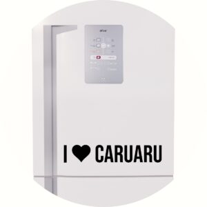 Adesivo de Casa Eu amo Caruaru- I Love Caruaru