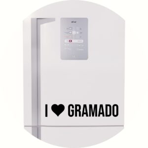 Adesivo de Casa Eu amo Gramado - I Love Gramado