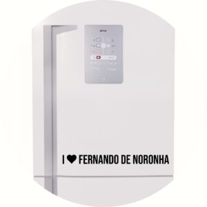 Adesivo de Casa Eu amo Fernando de Noronha - I Love