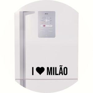 Adesivo de Casa Eu Amo Milão - I Love Milão