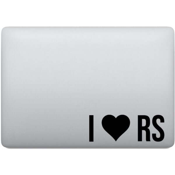 Adesivo de Notebook Eu amo Rio Grande do Sul - I Love RS
