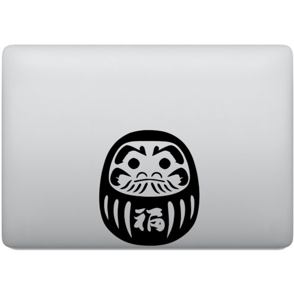 Adesivo de Notebook Daruma Zen Budismo