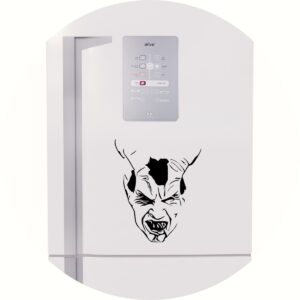 Adesivo de Casa Diabo Rosto Demoníaco