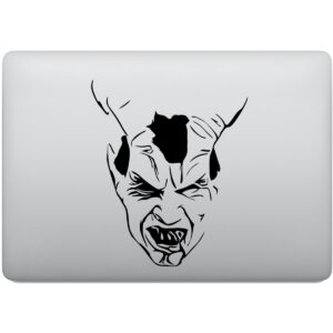 Adesivo de Notebook Cara de Diabo Demoníaco