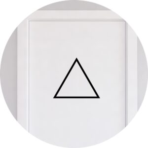 Adesivo de Casa Elemento Fogo Esotérico Alquimia