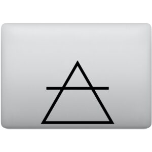 Adesivo de Notebook Elemento Ar Esotérico Alquimia