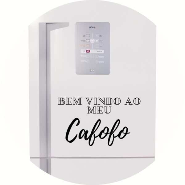 Adesivo de Casa Bem Vindo ao Meu Cafofo