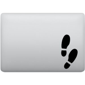 Adesivo de Notebook Pegadas de Pés