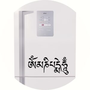 Adesivo de Casa Mantra Om Mani Padme Hum