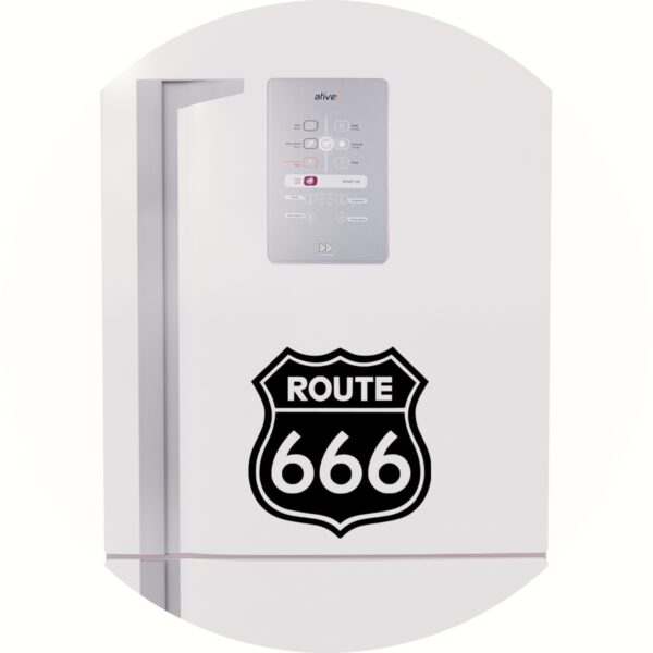Adesivo de Casa Route 666 - Rota 666
