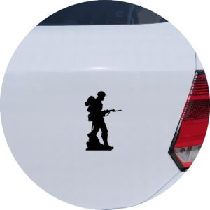 Adesivo de Carro Perfil Soldado Britânico WW2
