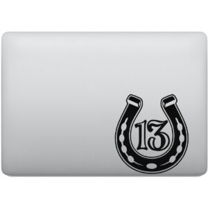 Adesivo de Notebook Lucky 13 Ferradura da Sorte
