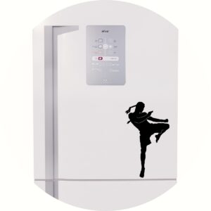 Adesivo de Casa Kickboxing Chutando