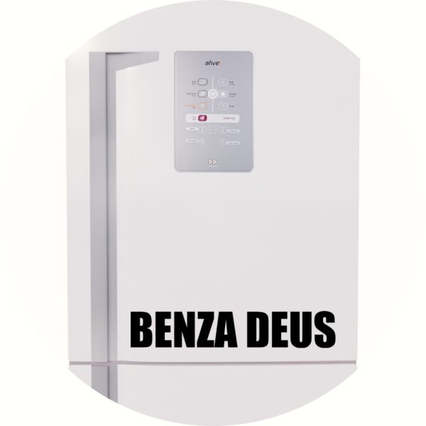 Adesivo de Casa Benza Deus