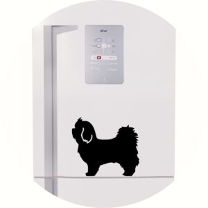 Adesivo de Casa Cachorro Raça Maltês