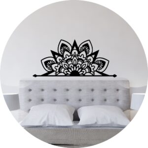 Adesivo de Casa Flor de Mandala