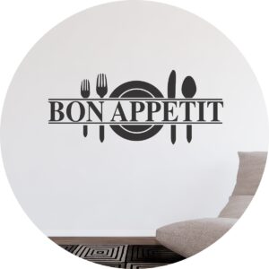 Adesivo de Casa Bon Appetit Restaurante
