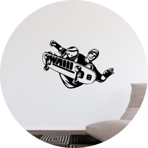 Adesivo de Casa Decorativo Skatista Skate8