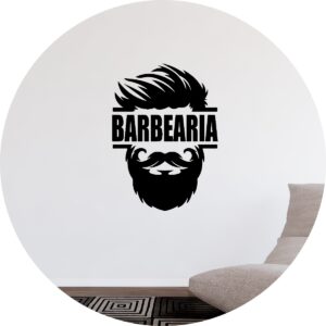Adesivo de Casa Decorativo Barbearia