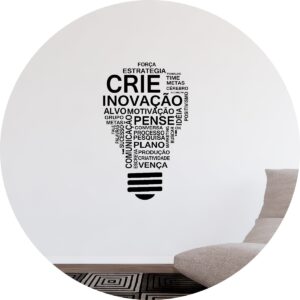Adesivo de Casa Idéias e Inovação Empresas