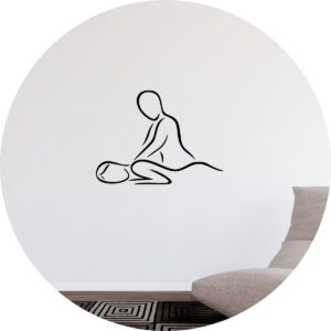Adesivo de Casa Decoração Spa Massagem Estética