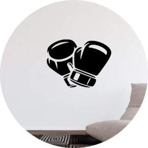 Adesivo de Casa Luva Boxe Arte Marcial Academia
