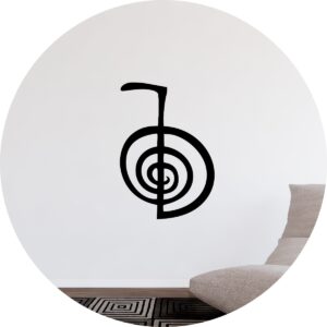 Adesivo de Casa Simbolo Reiki Cho-ku-rei