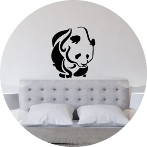 Adesivo de Casa Panda Gigante