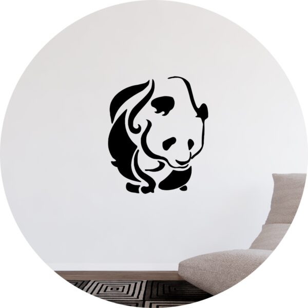 Adesivo de Casa Panda Gigante