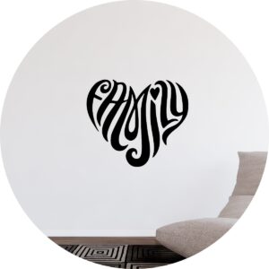 Adesivo de Casa Love Family