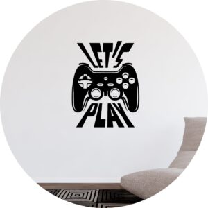 Adesivo de Casa Let's Play Gamer