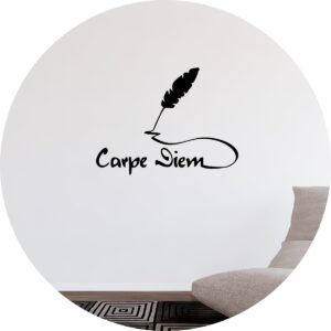 Adesivo de Casa Frase Carpe Diem