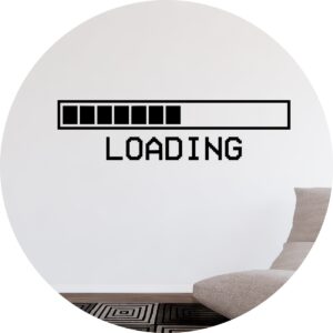 Adesivo de Casa Loading Gamer