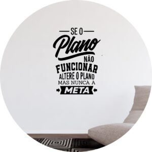 Adesivo de Casa Frase Motivacional Empresa