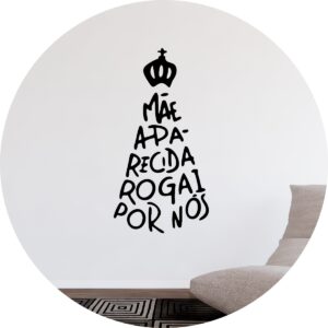 Adesivo de Casa Nossa Senhora Aparecida Mãe Rogai